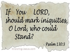Psalm 130:3